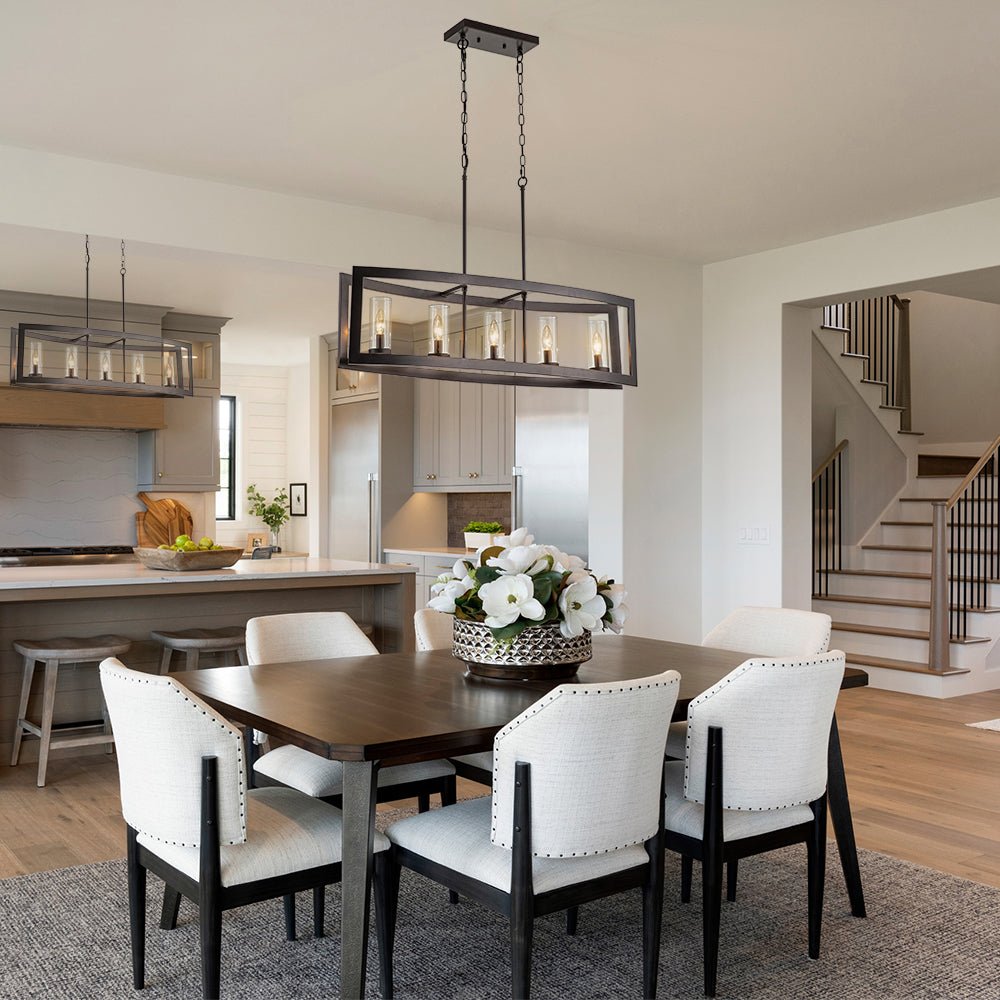 Freyza | Astala Industrial Chandelier Chandelier – Industrial Dining Room Living Room