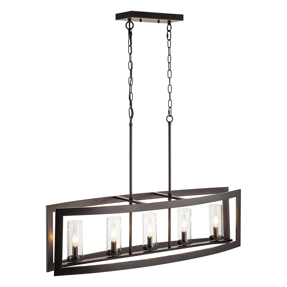 Freyza | Astala Industrial Chandelier Chandelier – Industrial Dining Room Living Room