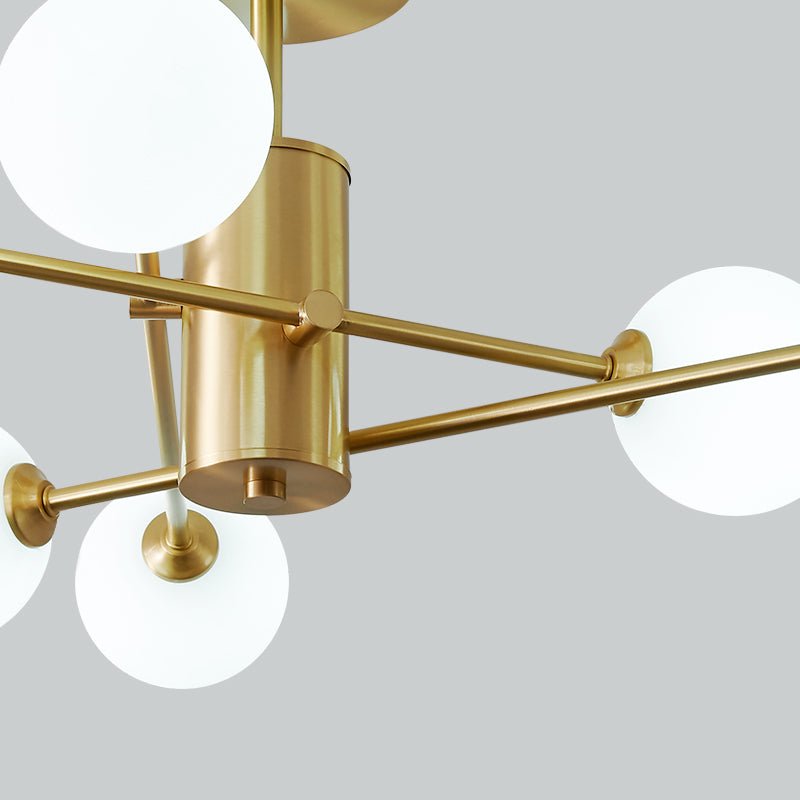 Freyza | Plafonnier linéaire moderne en verre Odin – Chambre et salon modernes