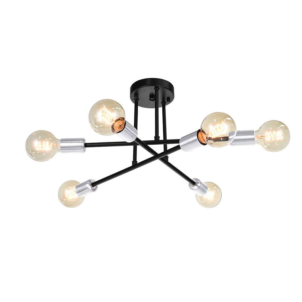Freyza | Rauouli Minimalist Semi Ceiling Light – Minimalist Bedroom Living Room