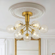 Freyza | Waegnend Bloom Water Glass Ceiling Light – Bedroom Living Room