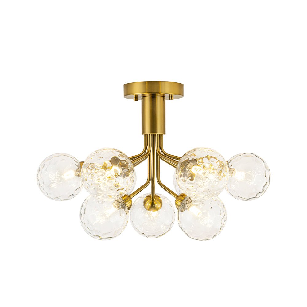 Freyza | Waegnend Bloom Water Glass Ceiling Light – Bedroom Living Room