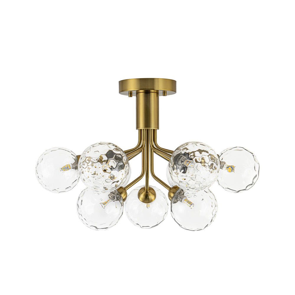 Freyza | Waegnend Bloom Water Glass Ceiling Light – Bedroom Living Room
