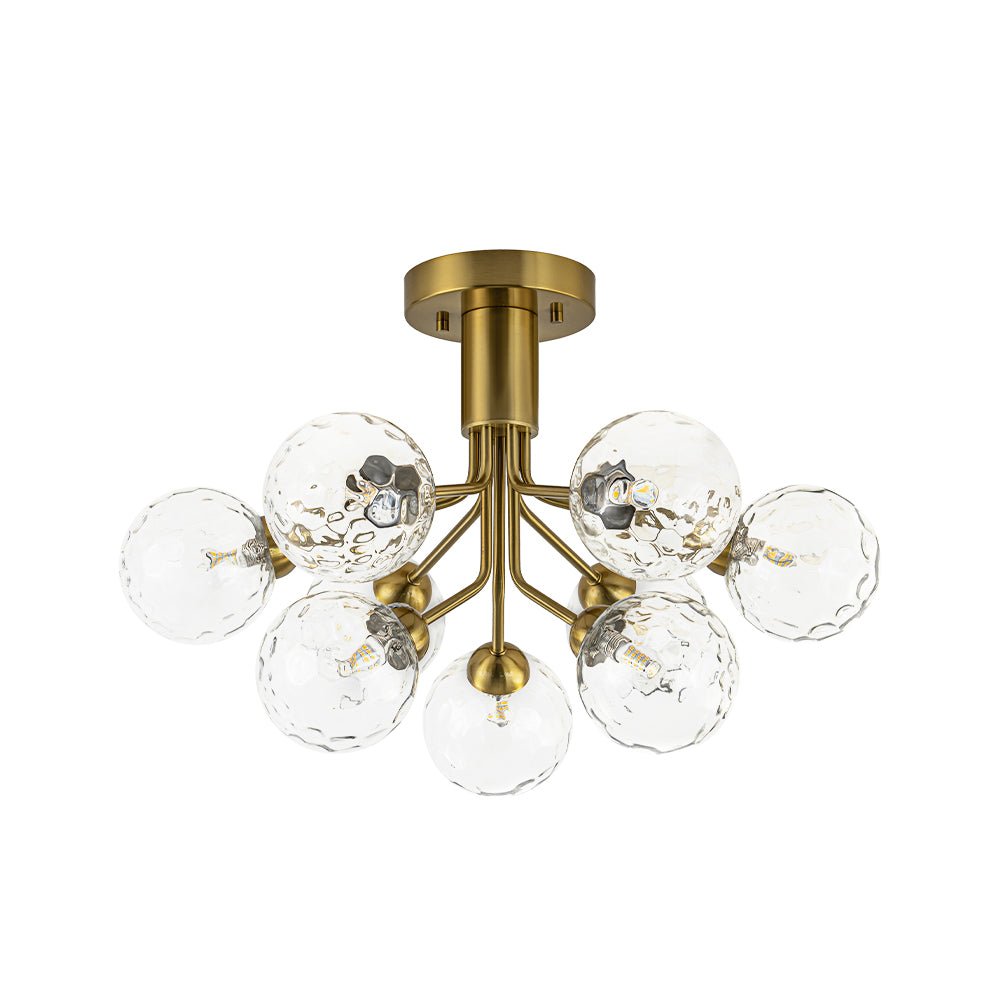 Freyza | Waegnend Bloom Water Glass Ceiling Light – Bedroom Living Room