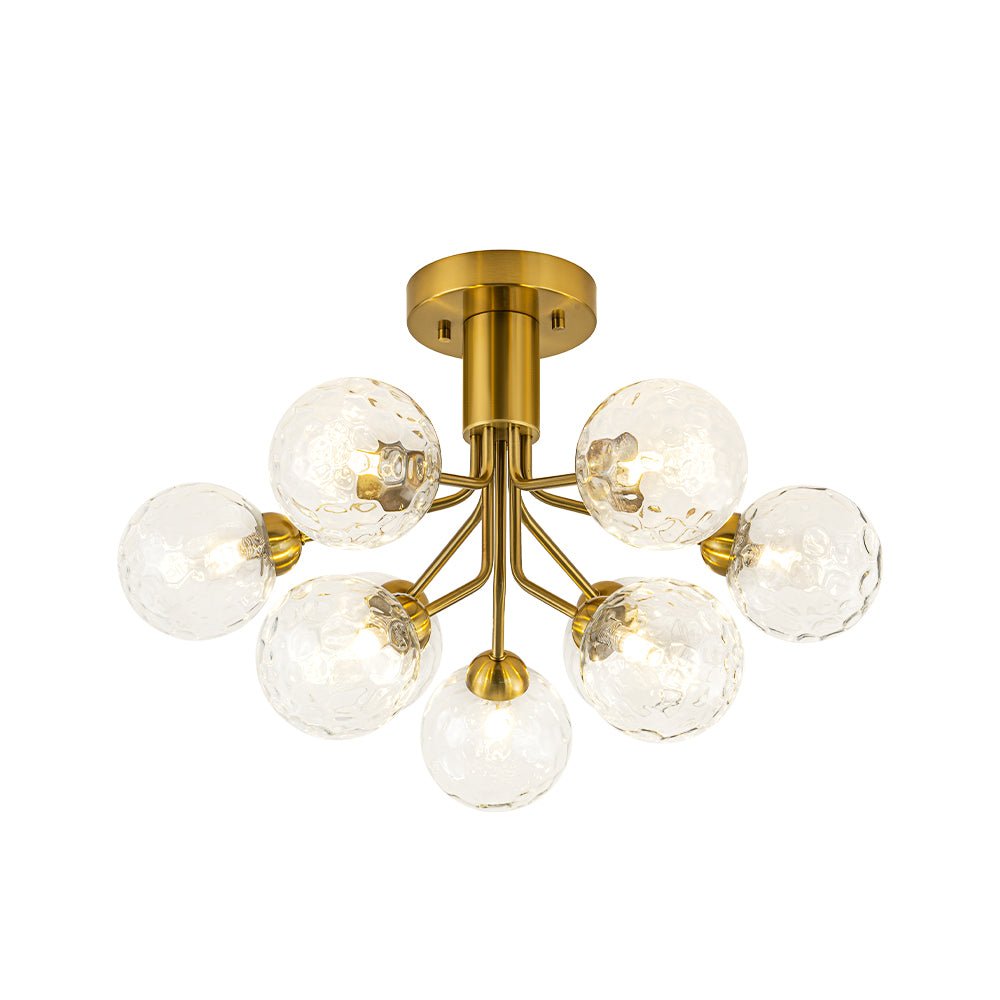 Freyza | Waegnend Bloom Water Glass Ceiling Light – Bedroom Living Room