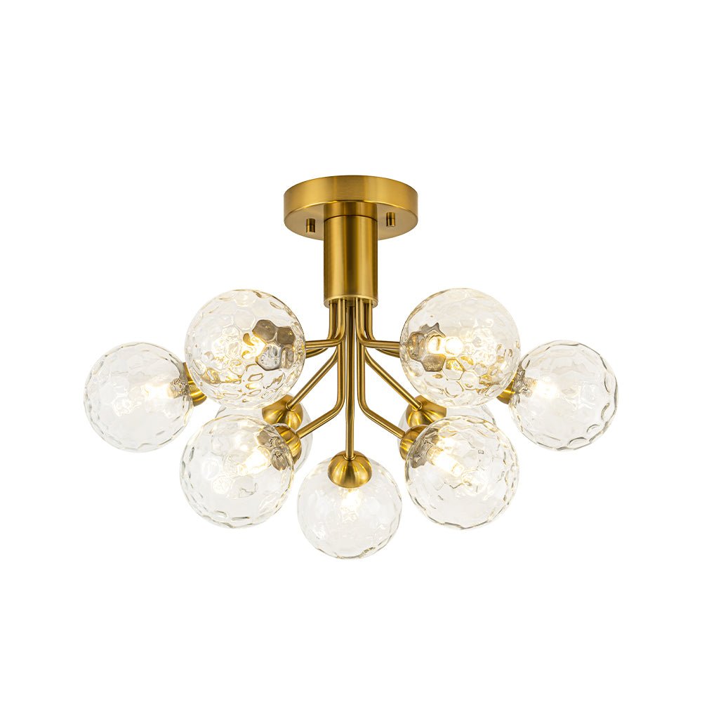 Freyza | Waegnend Bloom Water Glass Ceiling Light – Bedroom Living Room