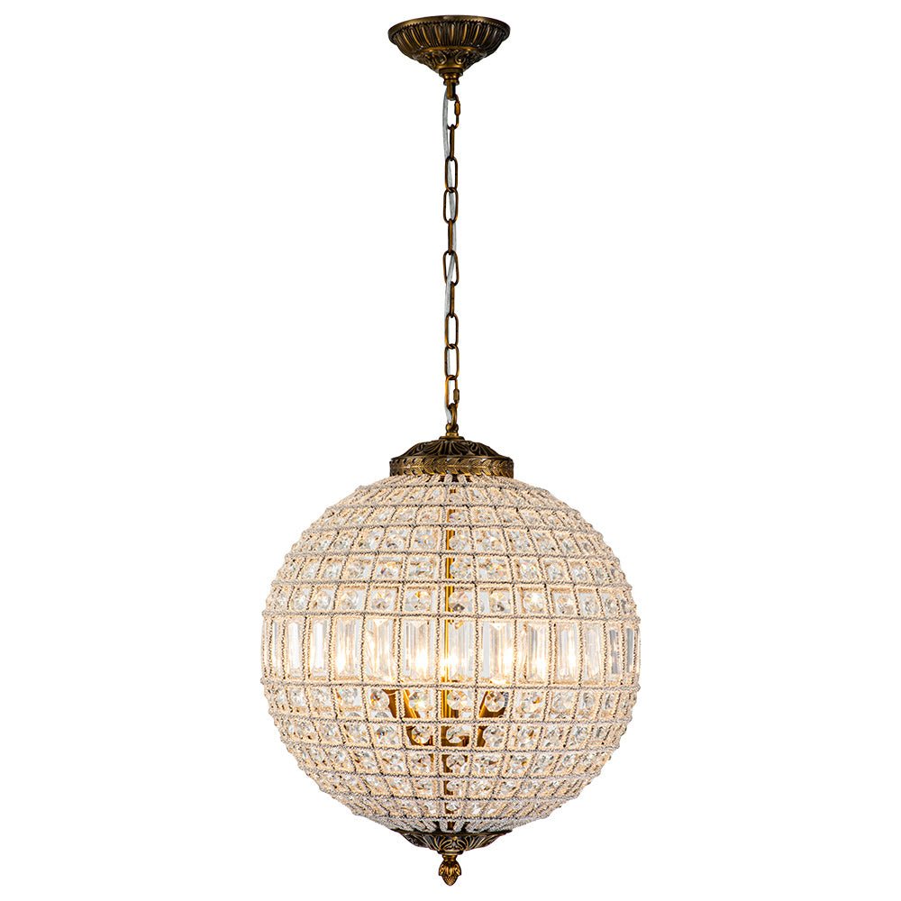 Freyza | Valira Antique Crystal Crystal Antique Chandelier – Dining Room Living Room