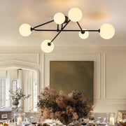 Freyza | Vireta Linear Sputnik Ceiling Light – Bedroom Living Room
