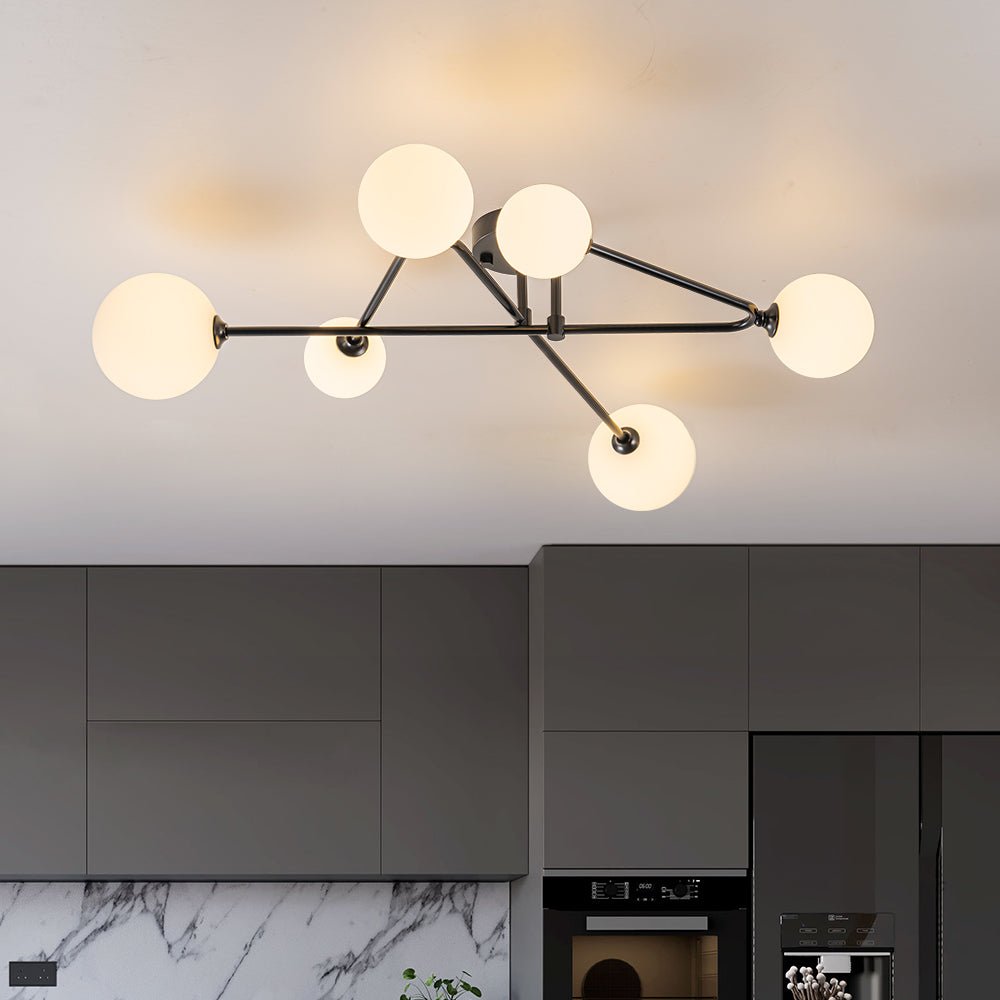 Freyza | Vireta Linear Sputnik Ceiling Light – Bedroom Living Room