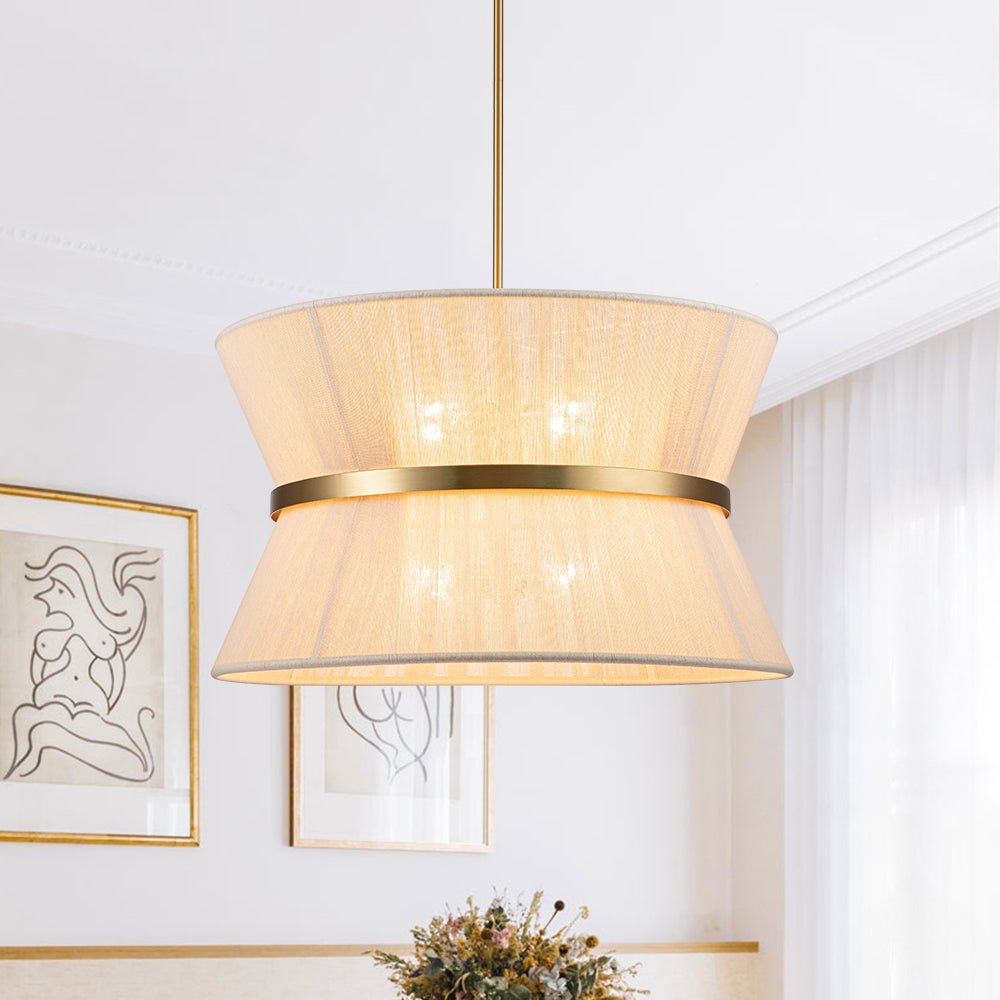 Freyza | Valina Modern Rope Chandelier – Modern Dining Room Living Room
