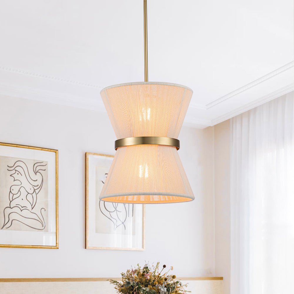 Freyza | Valina Modern Rope Chandelier – Modern Dining Room Living Room