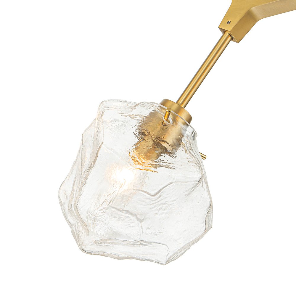 Freyza | Ostunix Branch Frozen Glass Chandelier – Dining Room Living Room