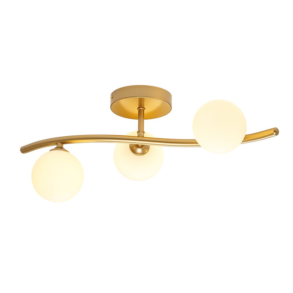 Freyza | Norduvox Frosted Globe Glass Wall Sconce – Living Room Hallway