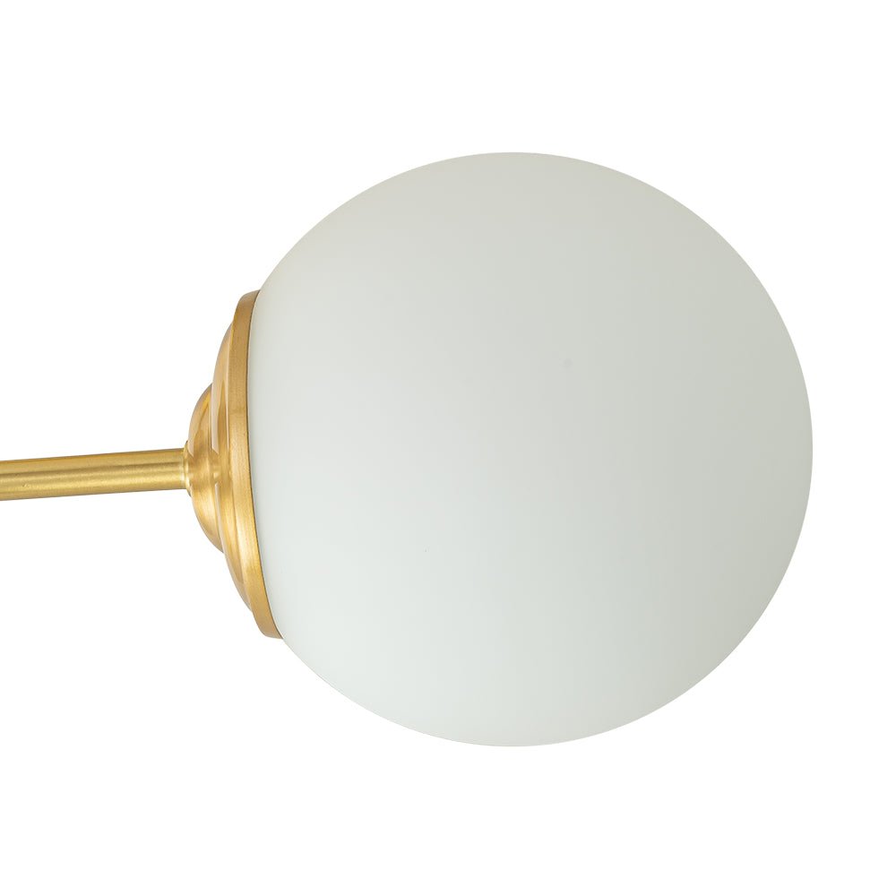 Freyza | Blikari Modern Brass Brass Glass Ceiling Light – Modern Bedroom Living Room