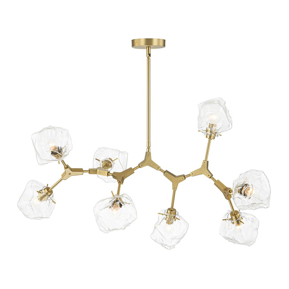 Freyza | Vatnun Organic Branch Glass Chandelier – Dining Room Living Room
