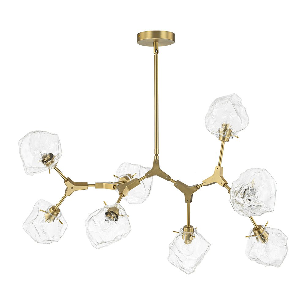 Freyza | Vatnun Organic Branch Glass Chandelier – Dining Room Living Room