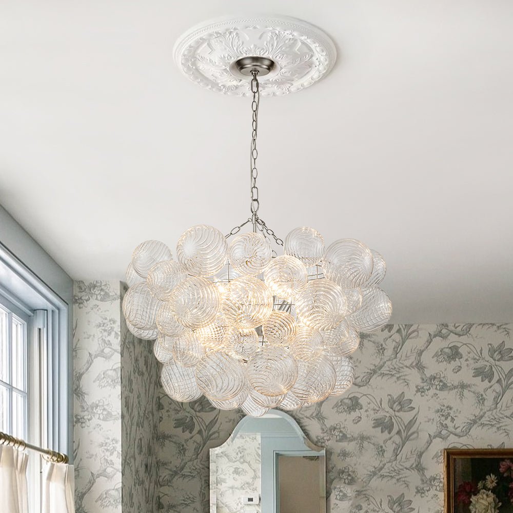 Freyza | Lustre en laiton artistique Stellia Bubble – Salle à manger, salon
