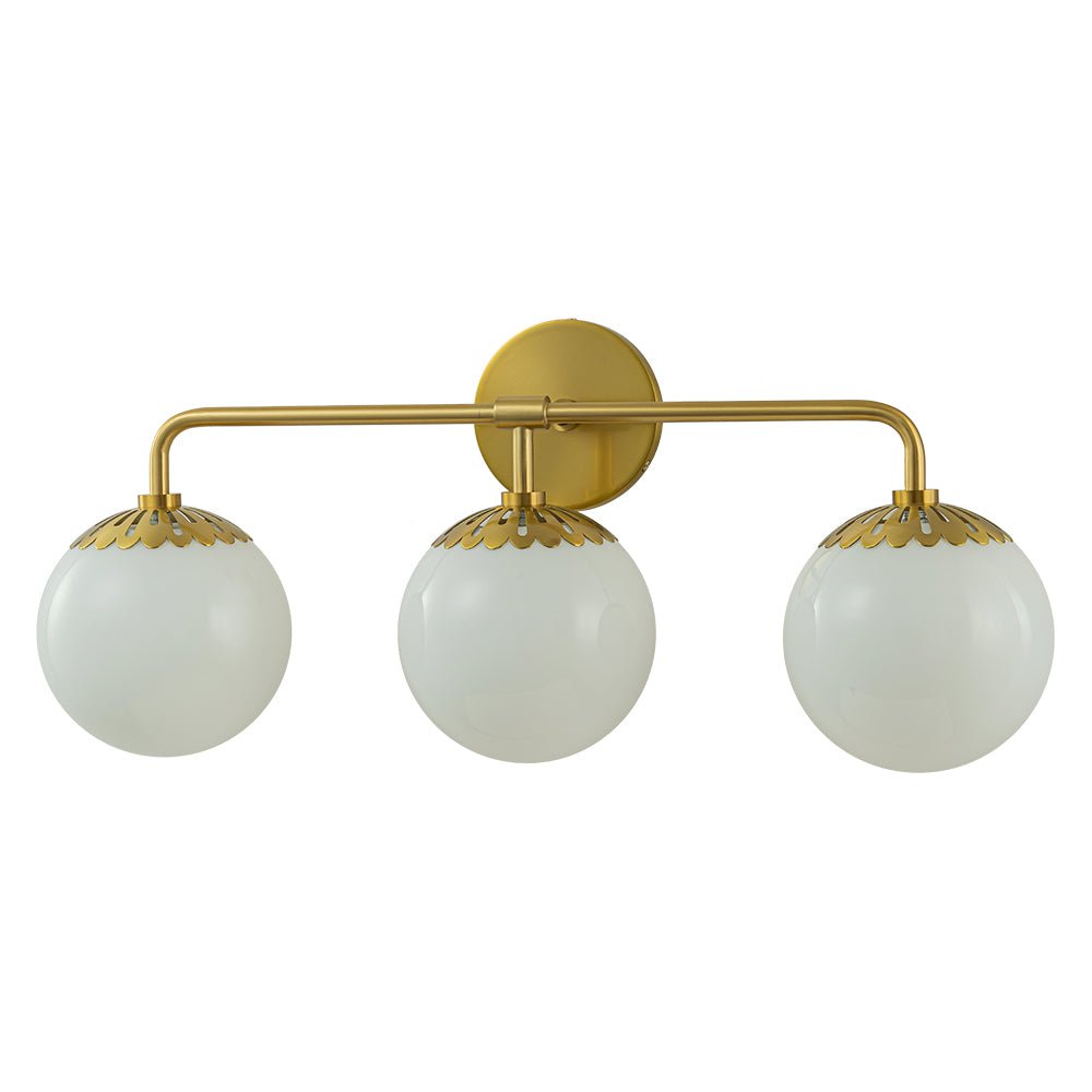 Freyza | Yrvun Applique murale moderne en verre opale – Salon et couloir modernes