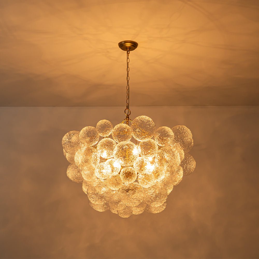 Freyza | Mjuka Luxe-Glas-Kronleuchter – Esszimmer Wohnzimmer