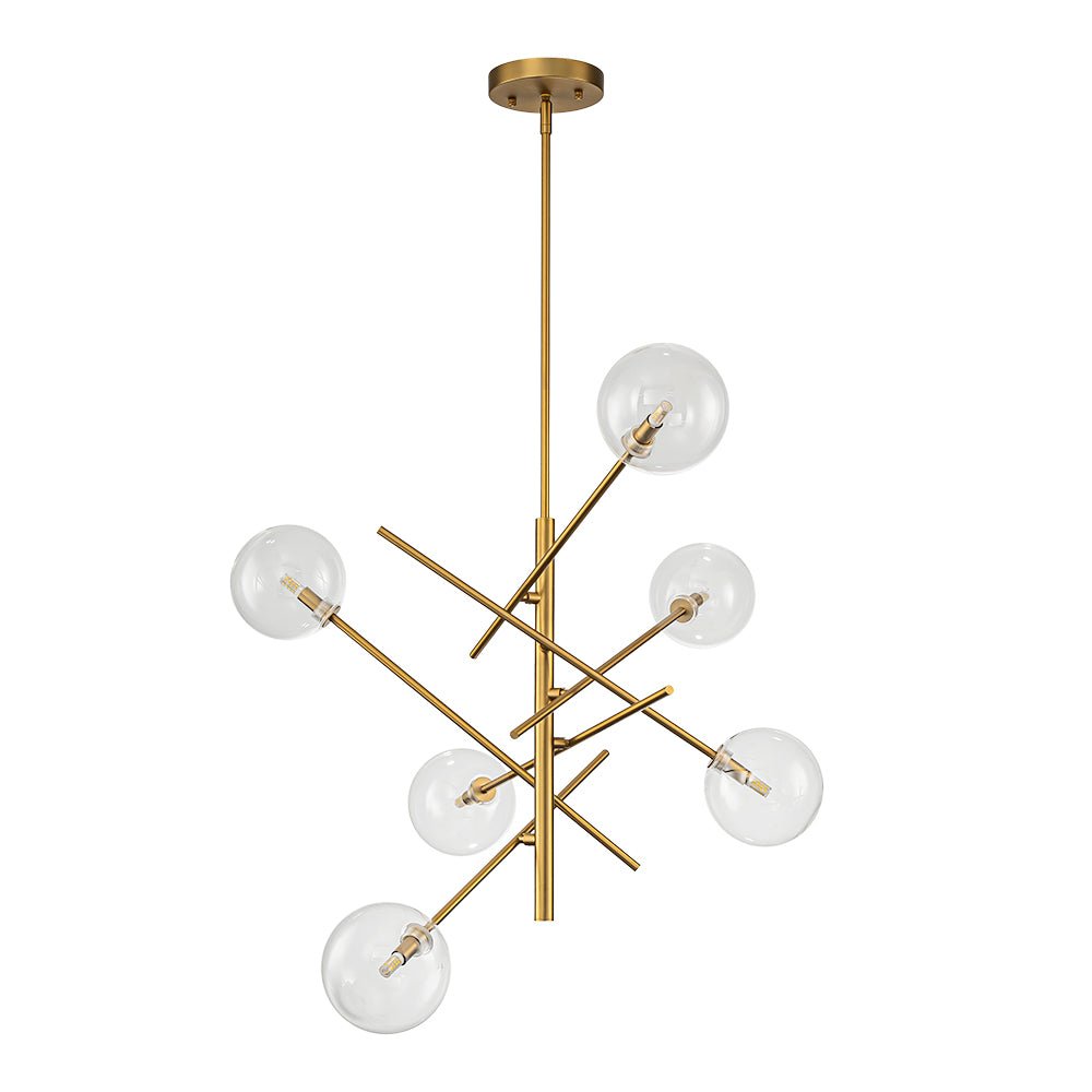 Freyza | Glitre Celestial Sputnik Glass Chandelier – Dining Room Living Room