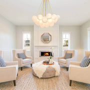 Freyza | Hjemli Modern Glass Glass Chandelier – Modern Dining Room Living Room