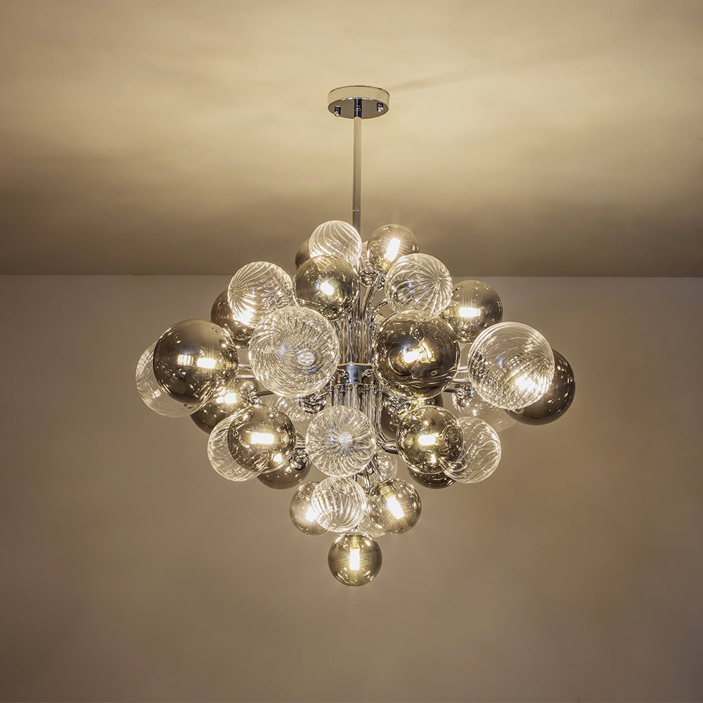 Freyza | Virela Postmodern luxury Glass Chandelier – Modern Dining Room Living Room