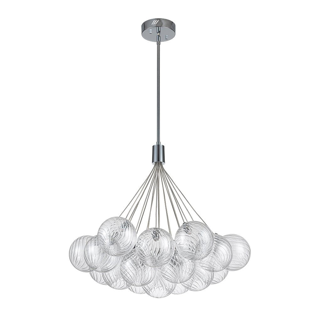 Freyza | Waegn Modern Glass Glass Chandelier – Modern Dining Room Living Room
