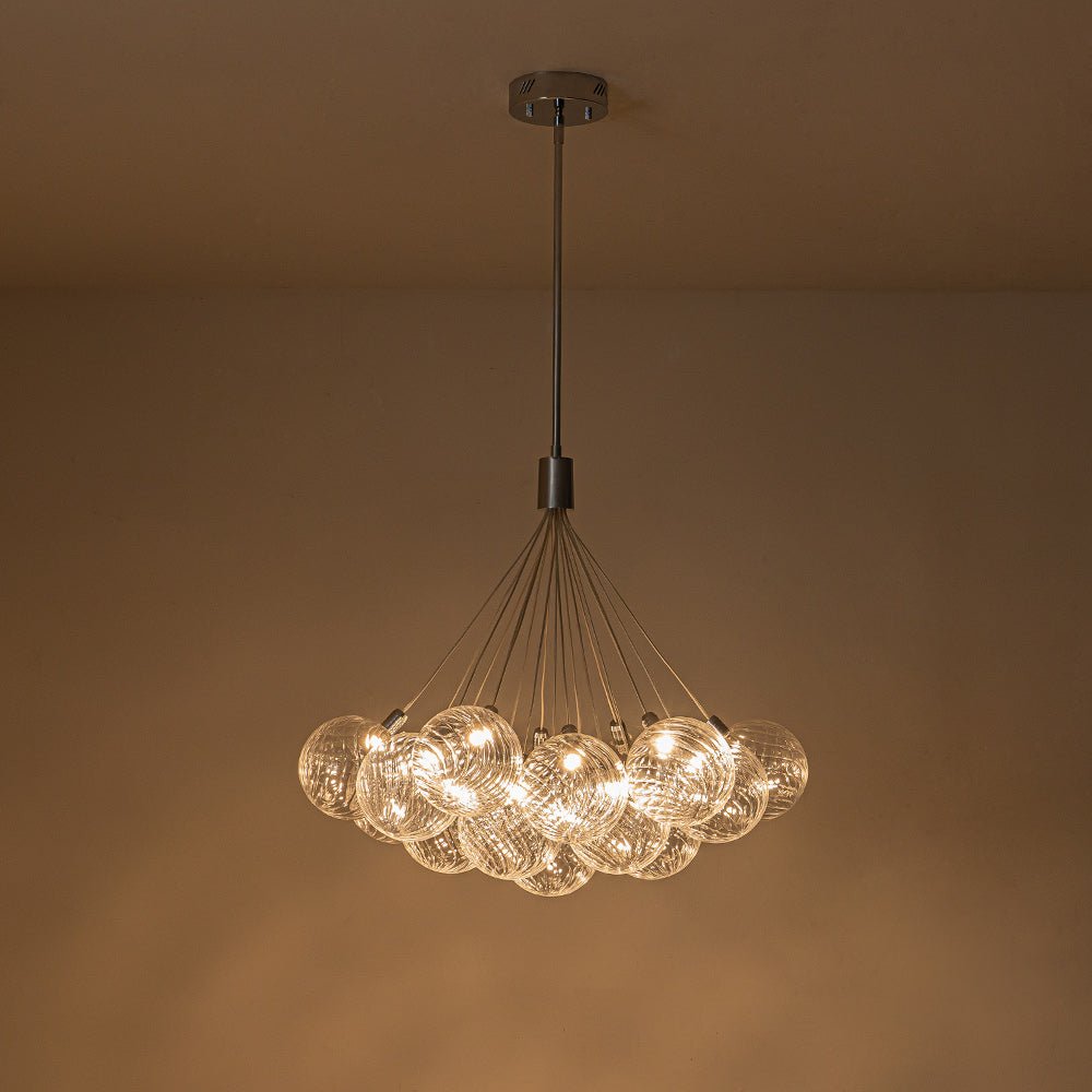 Freyza | Waegn Modern Glass Glass Chandelier – Modern Dining Room Living Room