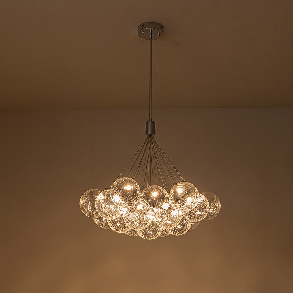 Freyza | Waegn Modern Glass Glass Chandelier – Modern Dining Room Living Room