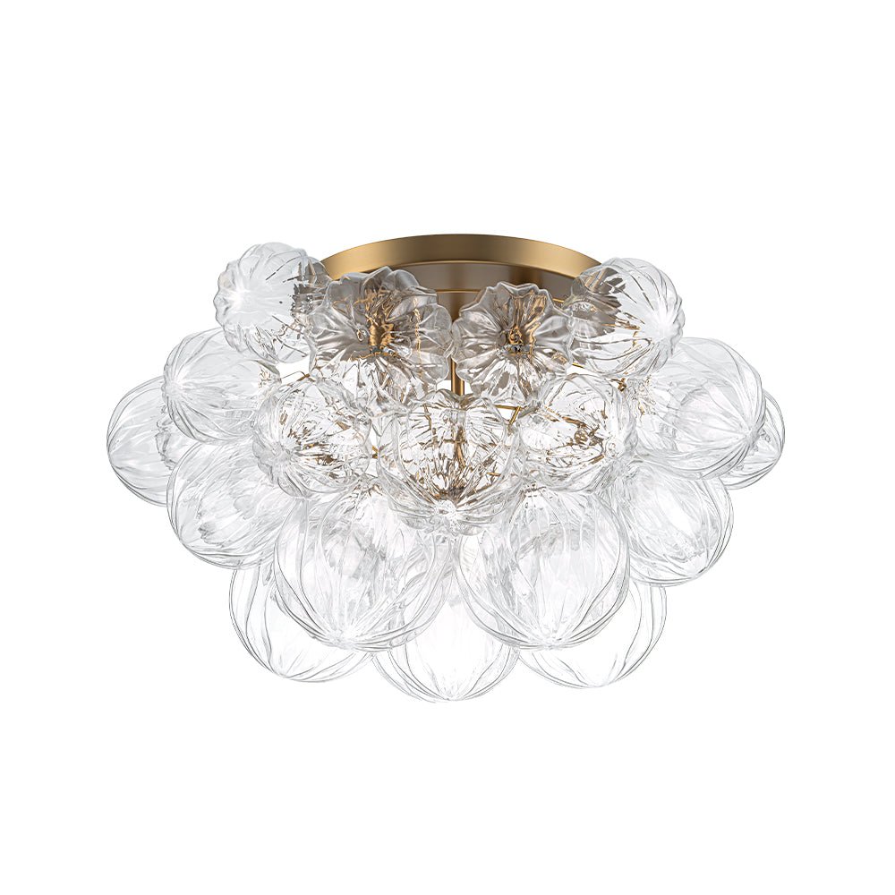 Freyza | Lustre en verre sculptural en grappe Aevunix – Salle à manger, salon