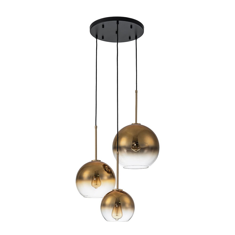 Freyza | Ostruvix Contemporary Polished Glass Chandelier – Contemporary Dining Room Living Room