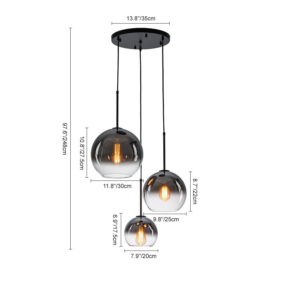 Freyza | Ostruvix Contemporary Polished Glass Chandelier – Contemporary Dining Room Living Room