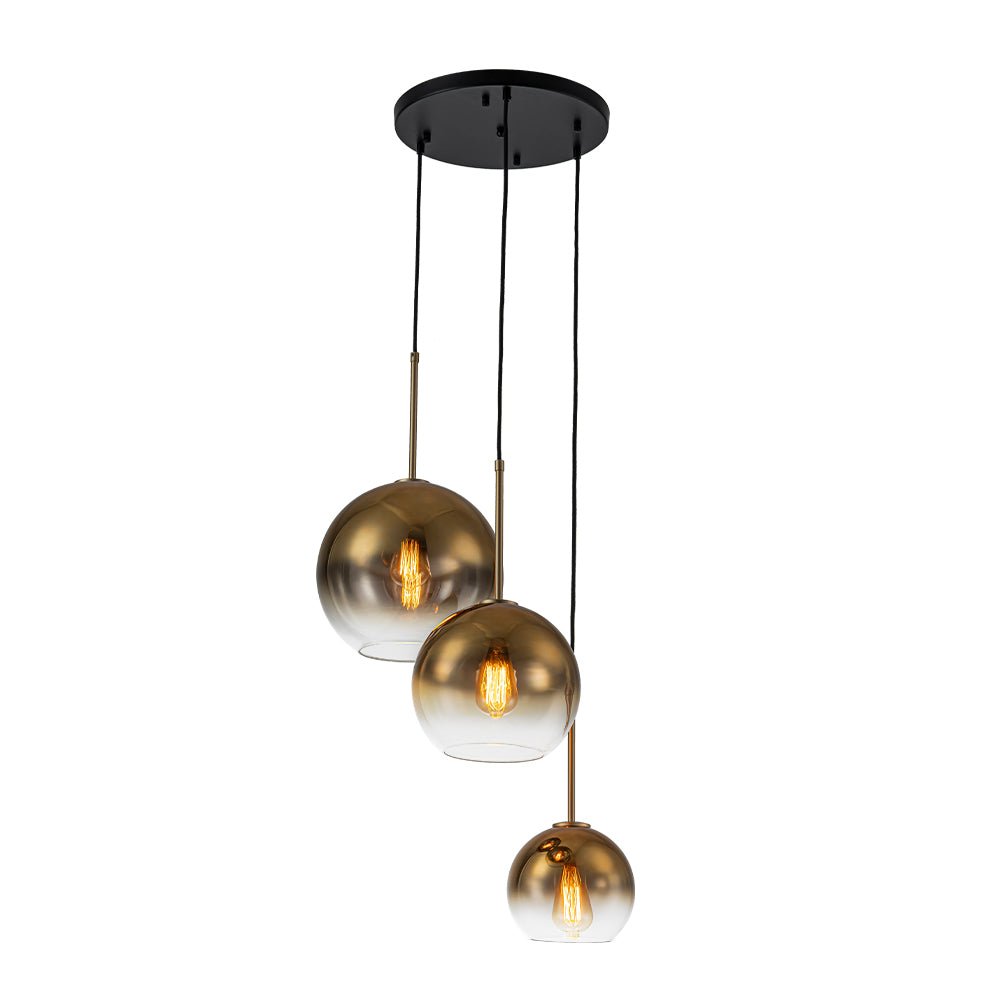 Freyza | Ostruvix Contemporary Polished Glass Chandelier – Contemporary Dining Room Living Room