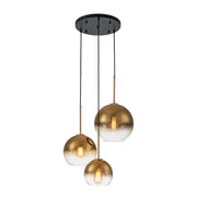 Freyza | Ostruvix Contemporary Polished Glass Chandelier – Contemporary Dining Room Living Room
