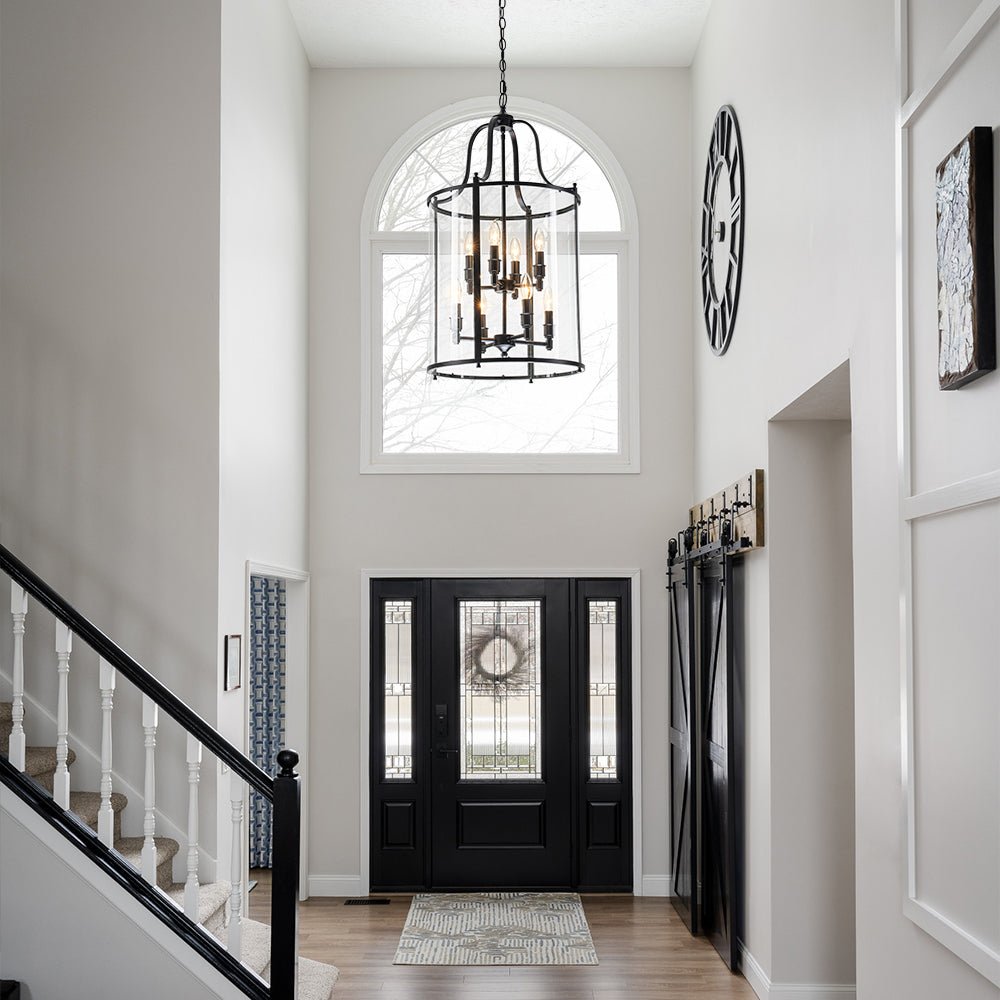 Freyza | Norviah Traditional Pendant Chandelier – Traditional Dining Room Living Room