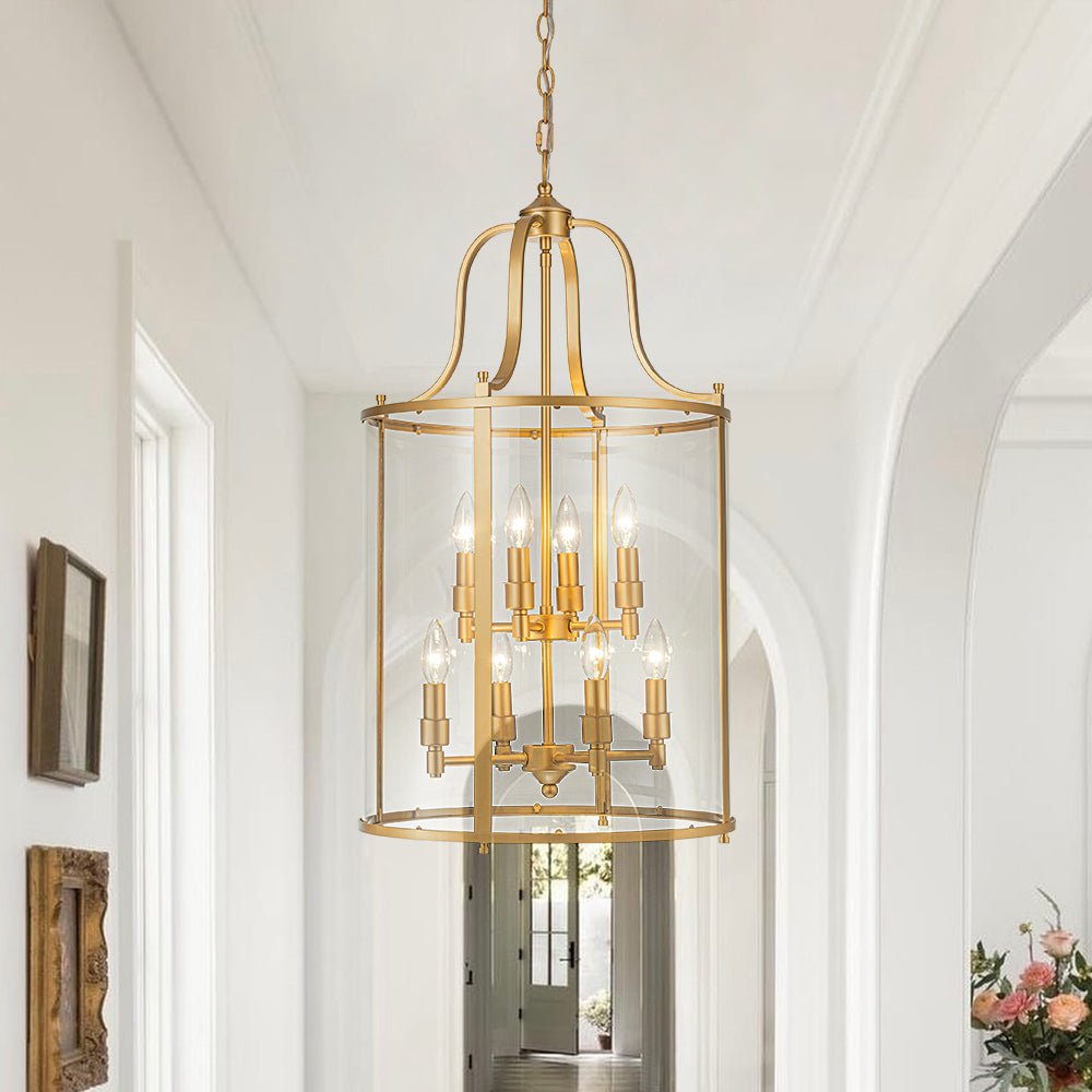 Freyza | Norviah Traditional Pendant Chandelier – Traditional Dining Room Living Room