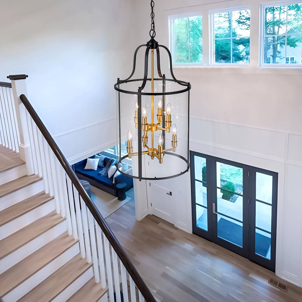 Freyza | Norviah Traditional Pendant Chandelier – Traditional Dining Room Living Room