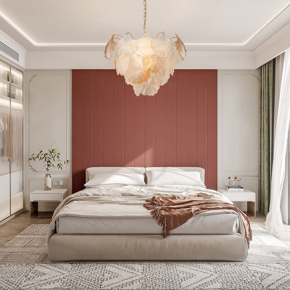 Freyza | Raudur postmoderner Luxus-Glasleuchter – modernes Esszimmer, Wohnzimmer
