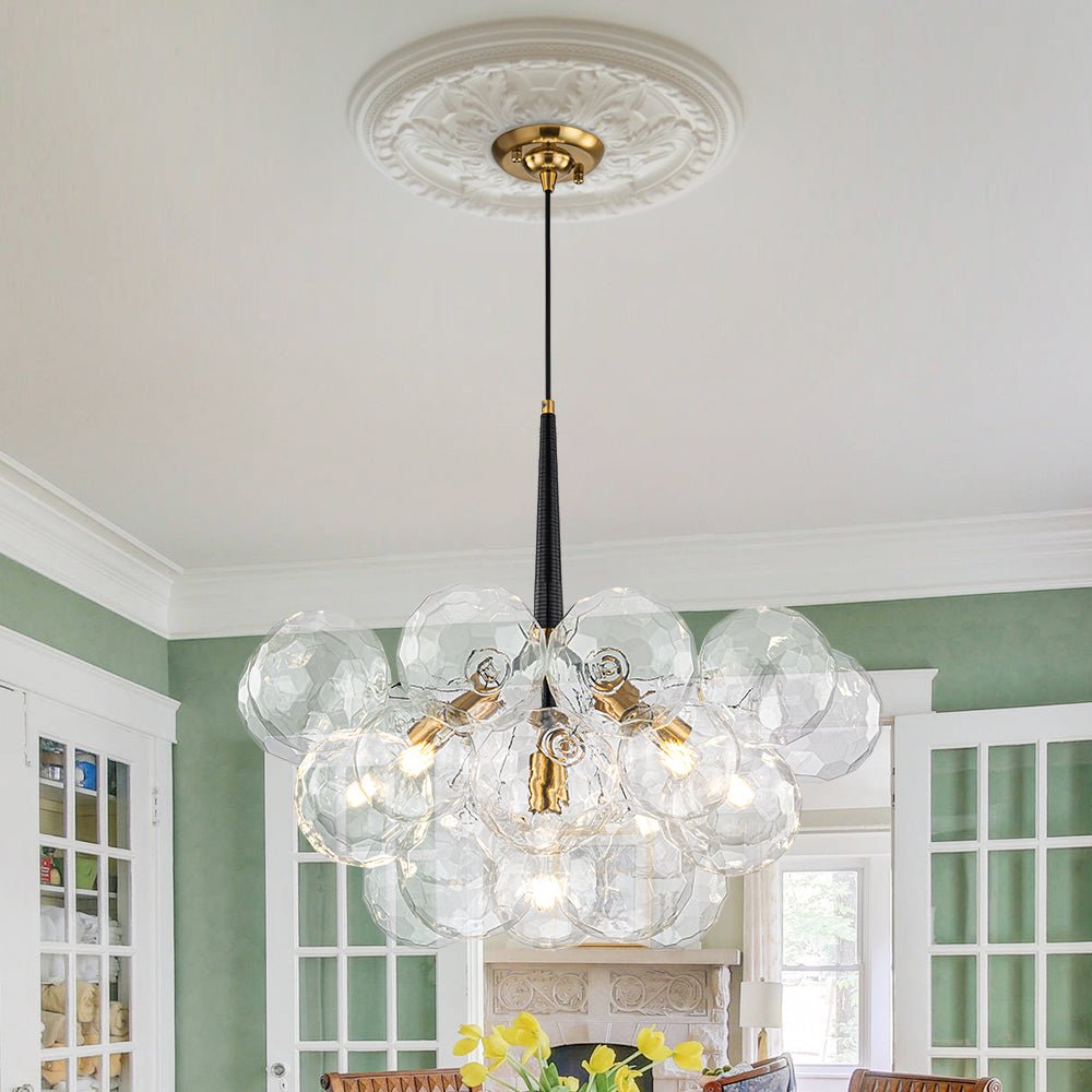 Freyza | Alvuvum Funky-Cluster-Glas-Kronleuchter – Esszimmer Wohnzimmer