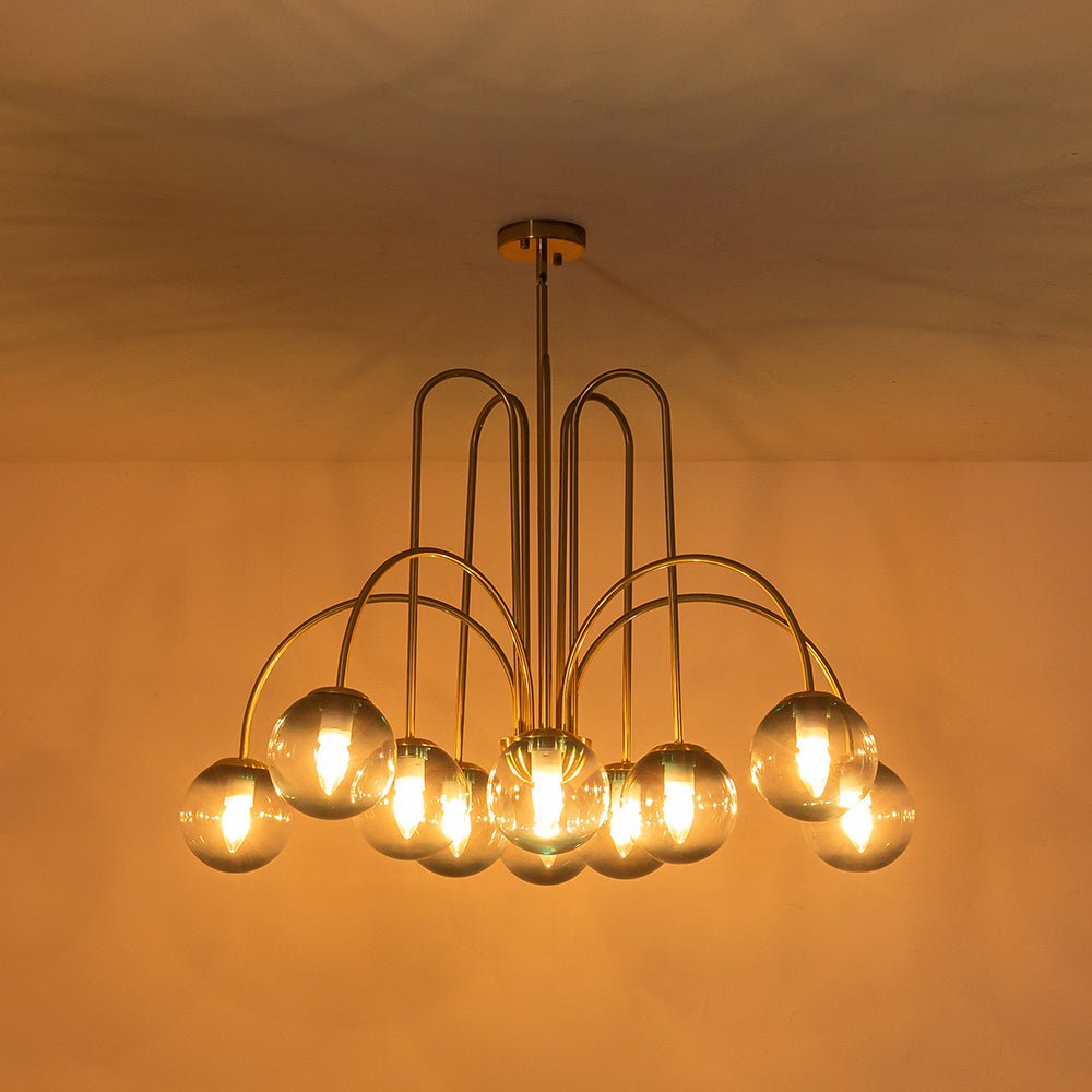 Freyza | Eiriksun Glass Chandelier Glass Chandelier – Dining Room Living Room