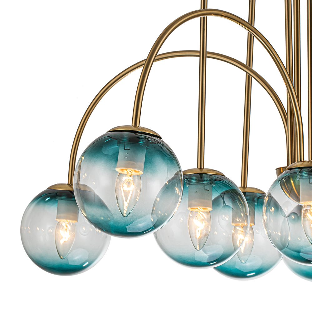 Freyza | Eiriksun Glass Chandelier Glass Chandelier – Dining Room Living Room