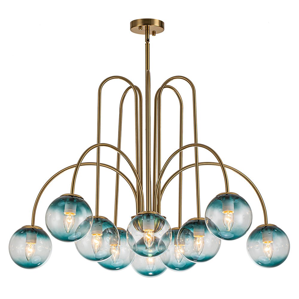 Freyza | Eiriksun Glass Chandelier Glass Chandelier – Dining Room Living Room
