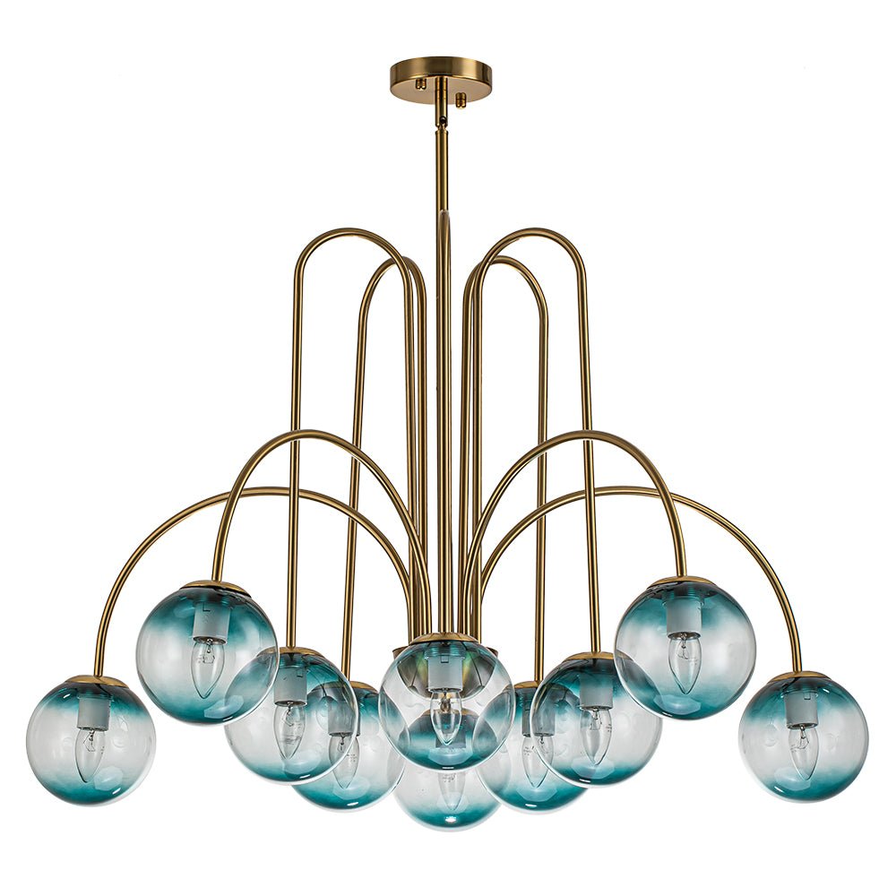 Freyza | Eiriksun Glass Chandelier Glass Chandelier – Dining Room Living Room