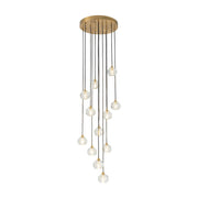 Suspension en cristal Freyza | Zoruvyx Cluster pour la cuisine et la salle à manger