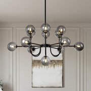 Freyza | Tindra Modern Sputnik Glass Chandelier – Modern Dining Room Living Room