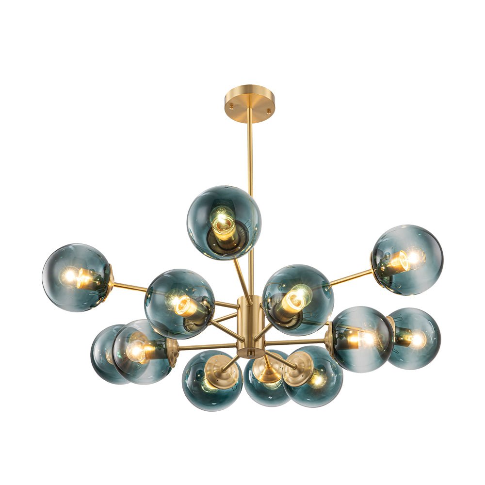 Freyza | Suspension globe en verre à niveaux Plotur – Salle à manger, salon