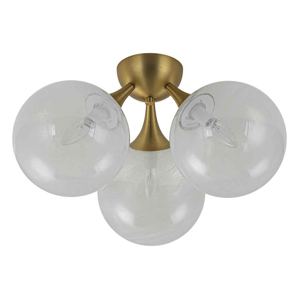 Freyza | Plafonnier en verre opaque Tinduvox Cloud – Chambre, salon