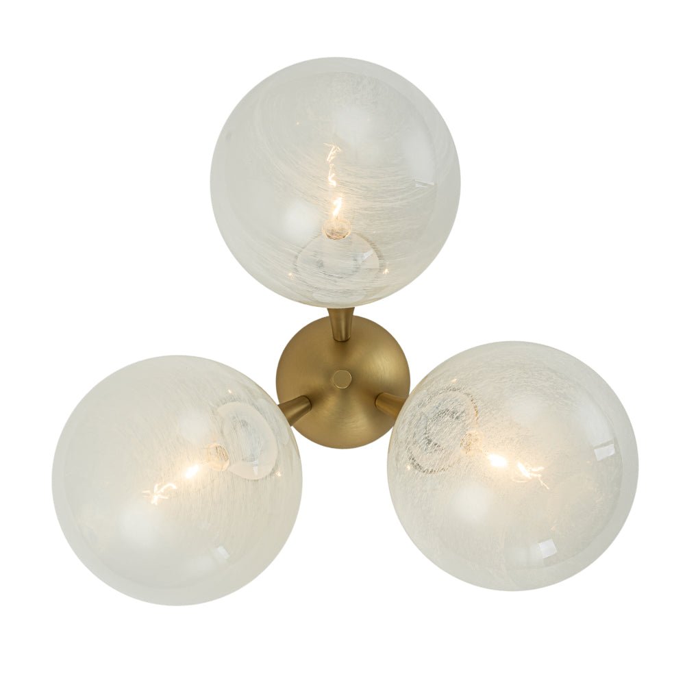 Freyza | Plafonnier en verre opaque Tinduvox Cloud – Chambre, salon