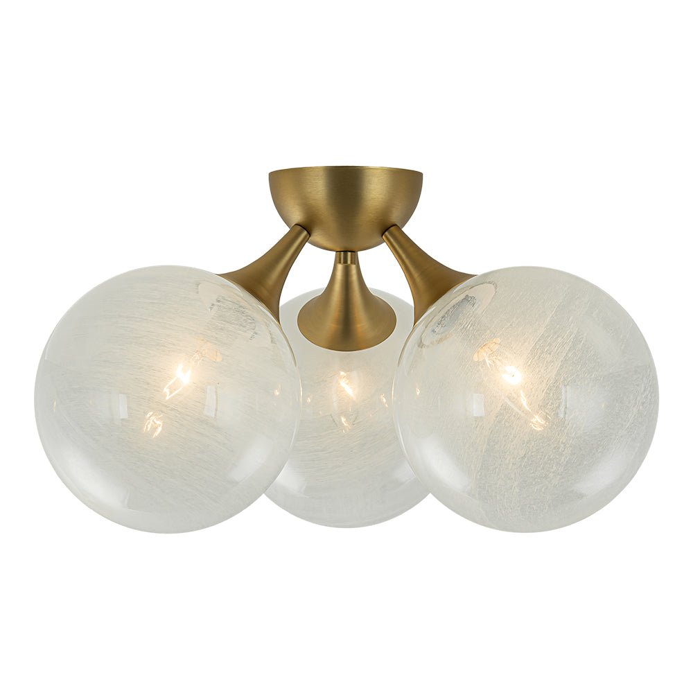 Freyza | Plafonnier en verre opaque Tinduvox Cloud – Chambre, salon