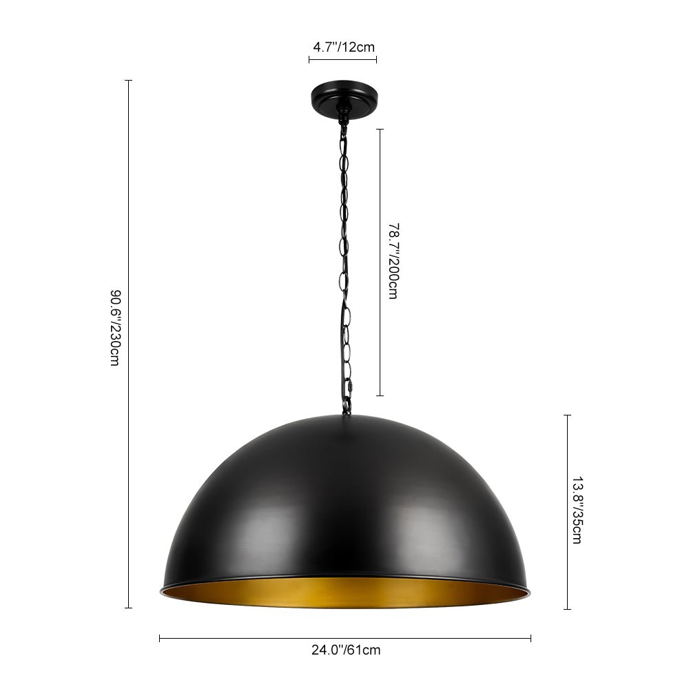 Freyza | Aevuvyx Industrial Farmhouse Pendant Light – Industrial Kitchen Dining Room
